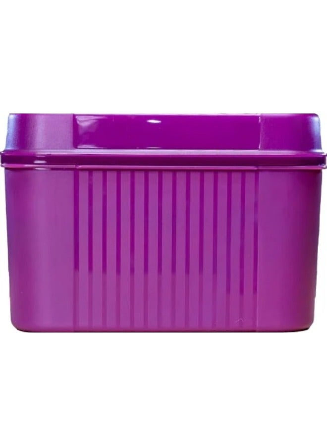 Aksa Plastic Bakery Food Container - 8 Liter Capacity