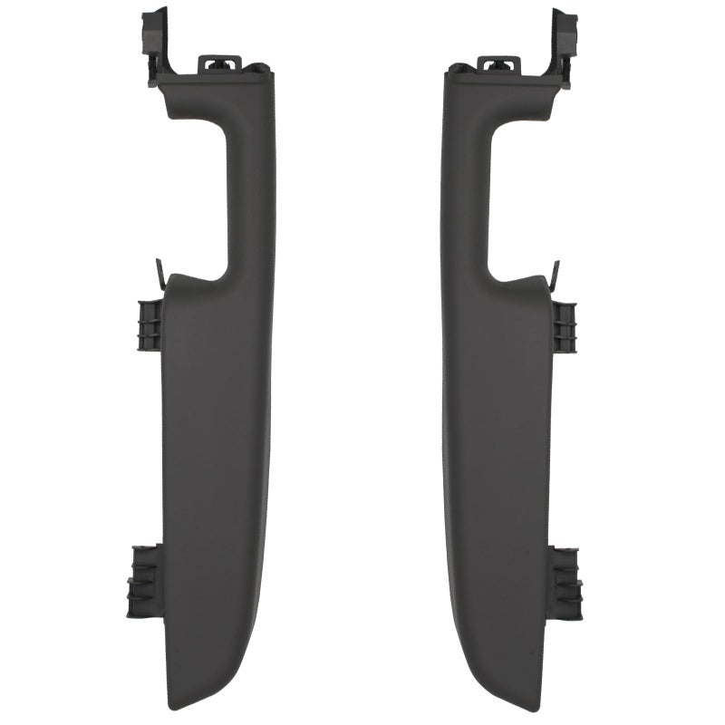 NHILES Front Door Armrest Driver  Passenger Handle Replacement Compatible with 199906 Chevy SuburbanTahoe GMC YukonAvalanche Escalade Replace Part  12472876 Dark Gray