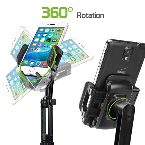Cellet Car Phone Holder Mount, Car Cup Phone Holder Mount, Compatible with Apple iPhones, Samsung Galaxy Smartphones, Motorola Moto Google Pixel (Fits for Tesla Model 3 Y S X) Extra Long Neck - Image 4