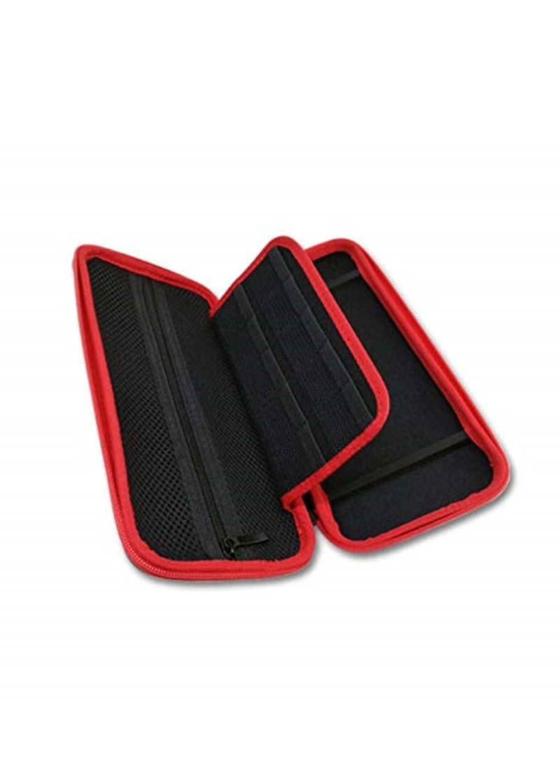 DOBE Storage Case Cover for Nintendo Switch-Nylon Pouch Protective Waterproof Travel Case Bag with 10 Game Card Slot Holder & Zipper Pocket Black - Image 3