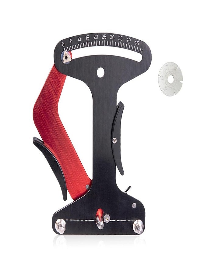 Tookie Spoke Tension Meter, Aluminum Alloy Stable Accurate Measurement Reliable Indicator Wheel Bicycle Tool, Adjustable Repair Road Bike Indicator Meter Tensiometer - Image 1