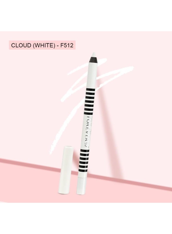 Daily Life Forever52 Waterproof Smudgeproof Smoothening Eye Pencil For Long Lasting Eye Makeup, (White)1.2g - Image 2