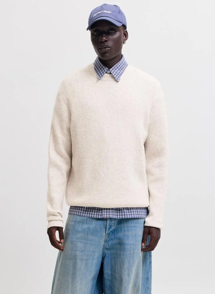 Casual Crew Neck Sweater