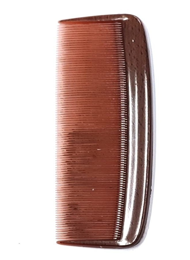 Maple Pocket & Purse Hair Comb Wooden Finish Printed Comb For Men Women Multicolour Assorted (Pack Of 6) - Image 2