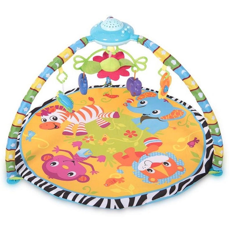 Lorelli - Projector Play Gym Playmat with Toys 83x83 cm - 1030035 - Image 1
