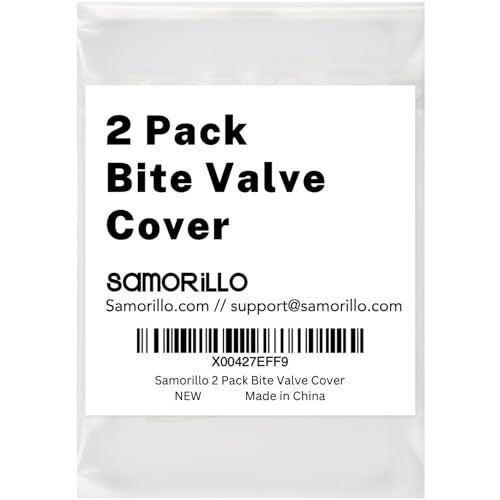 Samorillo [2 Pack] Replacement Bite Valve Cover - Compatible for Osprey, Hydrapak, Nathan & Camelbak Hydration Packs & Bladders - Install Or Replace in Seconds - Keeps Mouthpiece Clean & Protected - Image 5