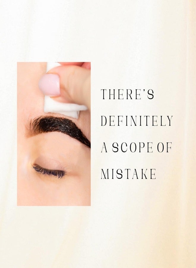 MinaiBrow منظف صبغة الحناء مينا براو، يزيل لون الشعر بلطف من فروة الرأس، والجلد حول الحواجب، والشعر، واللحية، والشارب بسرعة وبلطف 200 مل - عبوة من 2 - Image 3