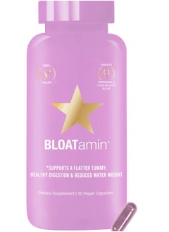 HAIRTAMIN Bloatamin Relief Supplement Capsule Men & Women 30 capsules 