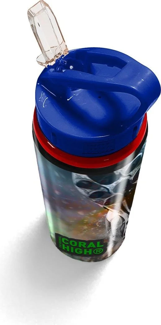 CORAL HIGH Diffused Flask With Straw Aluminum 600ML 22967