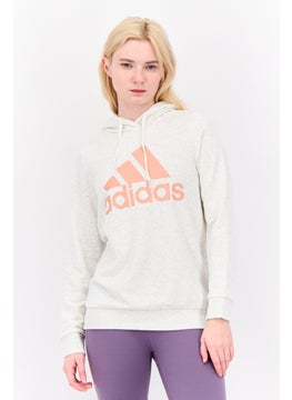 Adidas Women Spots Wear Fit Long Sleeve Outdoor Sweat Shirt ,Light Grey  - Image 1