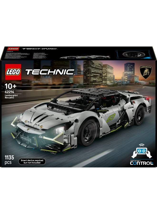 LEGO Technic Lamborghini Revuelto Super Sports Car 42214 Stem Toy Building Set - Image 2
