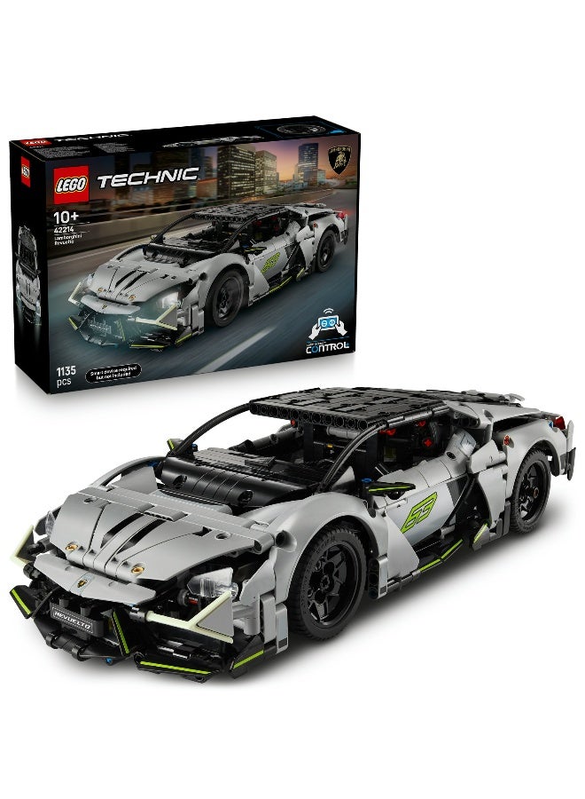 LEGO Technic Lamborghini Revuelto Super Sports Car 42214 Stem Toy Building Set - Image 1
