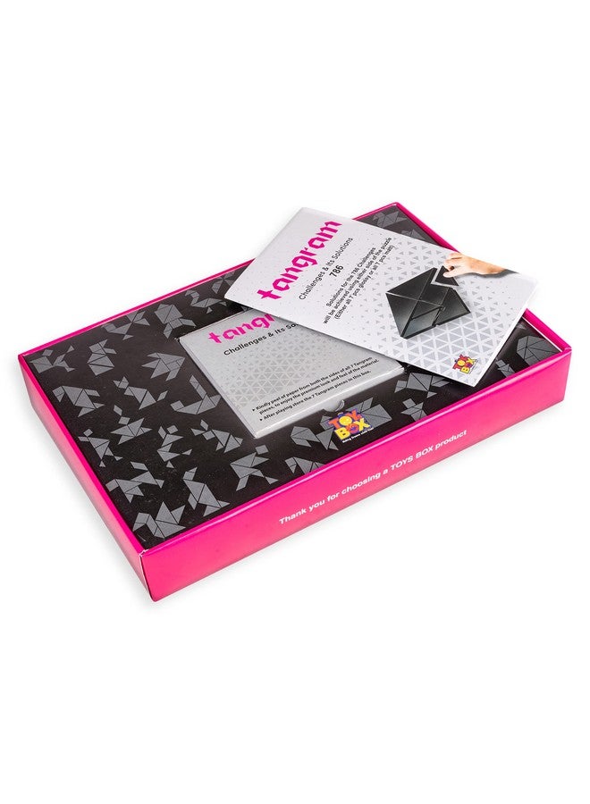 تويز بوكس لعبة أحجية تانجرام التعليمية من تويز بوكس، 7 قطع و786 نمطًا، لعبة أشكال لتنمية ذكاء الأطفال - Image 5