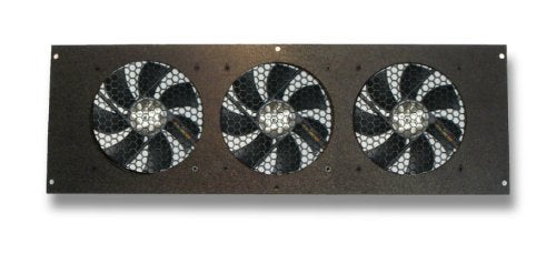 Coolerguys Pre-Set Thermal Controlled Cooling Kits for Cabinets, AV, and Components (Triple 120mm, Thermal Plastic) - Image 3