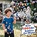 EagleStone Bubble Guns for Kids 48 2 Pack LightUp Automatic Bubble Gun Blasters with 4 Solution Bubble Machine for Toddlers Outdoor Summer Toy Easter Gifts Birthday Wedding Party Favors - Image 4