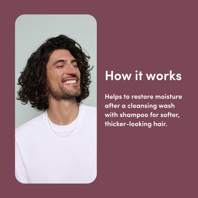 HIMS & HERS hims Thick Fix Conditioner - Hair Loss Conditioner With Niacinamide - Supports Hair Growth Treatment - Fresh Eucalyptus Grove, 2 pack, 6.4oz - Image 3