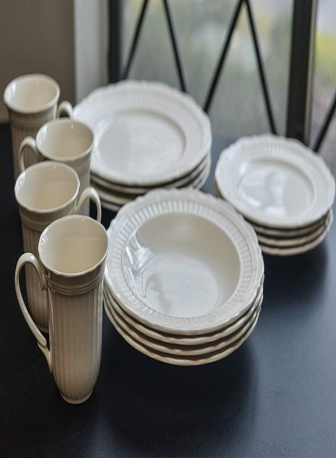 Red Vanilla Tuscan Villa Salad Plates 8.5", Set of 4 - Image 4