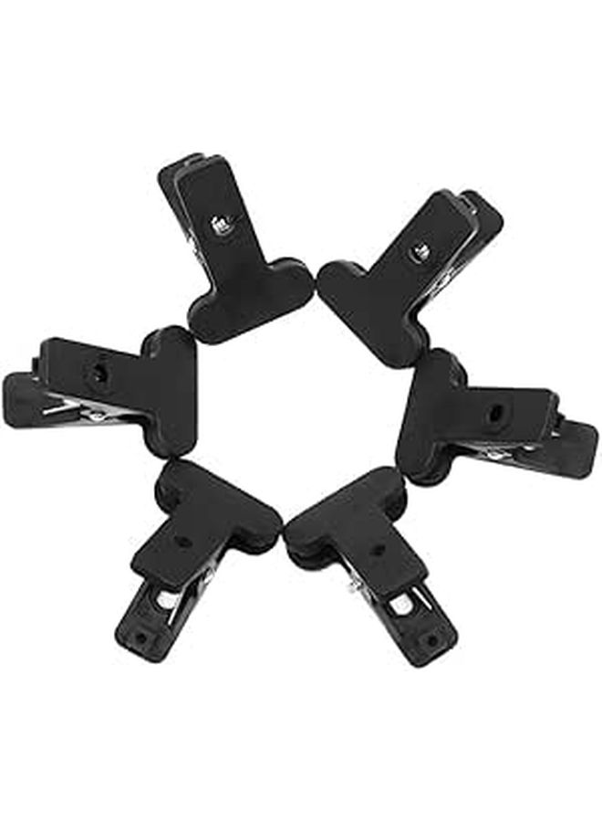 6Pcs Nylon Spring Clamp Clips For Photography Studio Canvas Muslin Backdrop Support Accessories - Image 1