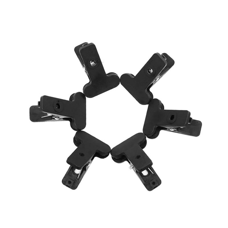 6Pcs Nylon Spring Clamp Clips For Photography Studio Canvas Muslin Backdrop Support Accessories - Image 2
