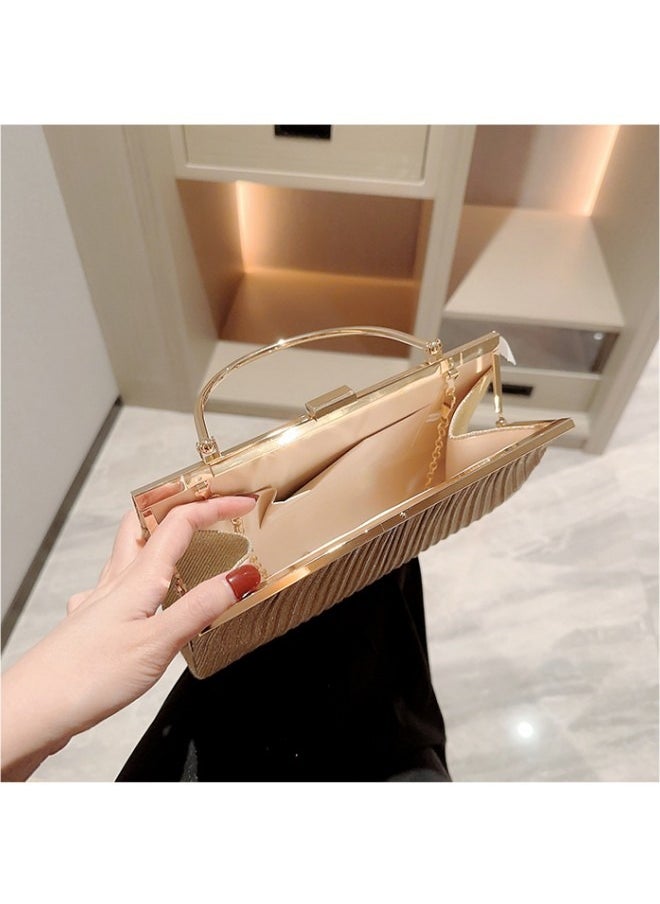 WAOKN - Women's New Fashion Large Capacity Clutch Bag, Chain Party Handbag Clutch for Ladies, Wedding Banquet Evening Dress Carry Bags Gift bag - Image 1
