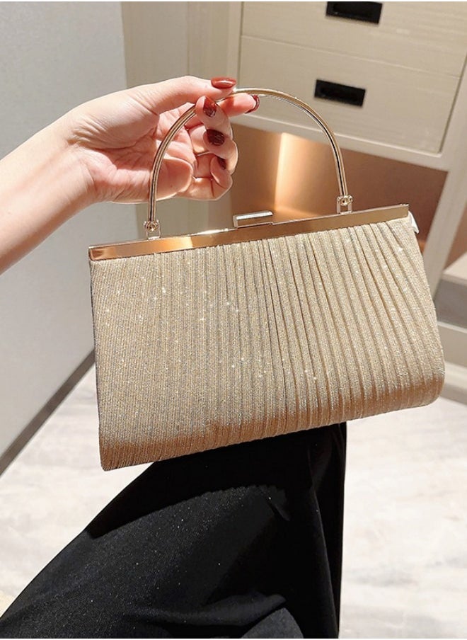 WAOKN - Women's New Fashion Large Capacity Clutch Bag, Chain Party Handbag Clutch for Ladies, Wedding Banquet Evening Dress Carry Bags Gift bag - Image 1