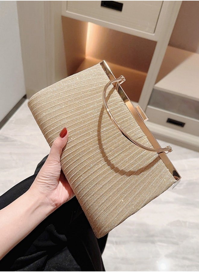 WAOKN - Women's New Fashion Large Capacity Clutch Bag, Chain Party Handbag Clutch for Ladies, Wedding Banquet Evening Dress Carry Bags Gift bag - Image 1