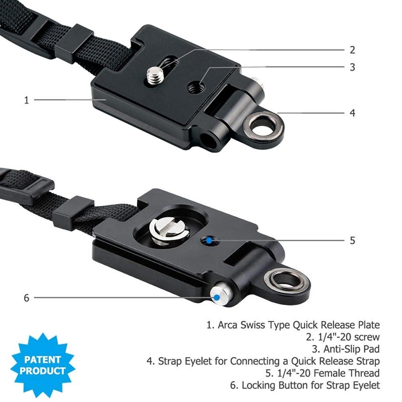 Kiorafoto Mirrorless Camera Hand Grip Strap for Leica Q3 43 Canon EOS R8 R6 Mark II R10 R7 R3 R5 C R6 R RP M50 II for Nikon Z50II Zf Z f Z8 Z30 Z fc Z6 Z7 II Z50 for Fuji XS20 XT5 XH2S XT4 S5II S1R Olympus OM-5 - Image 2