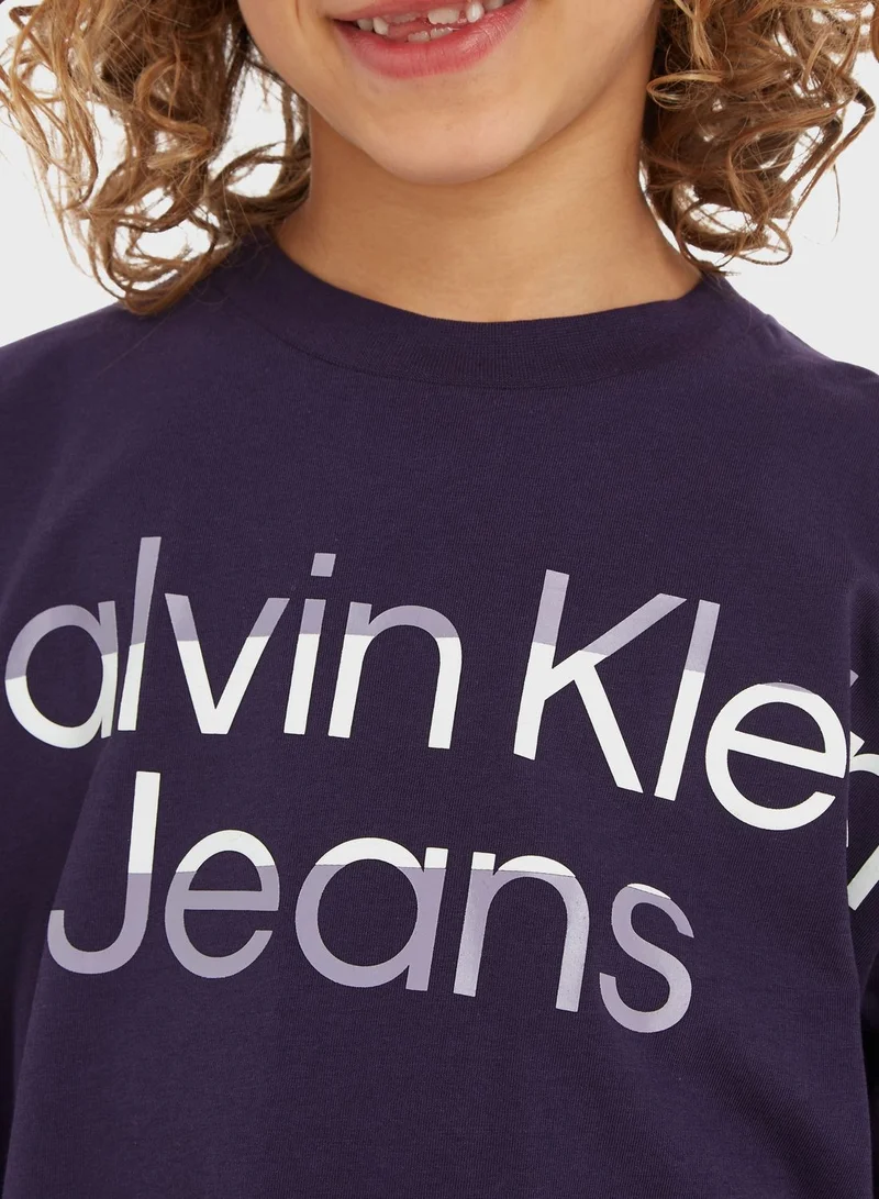 Calvin Klein Jeans Kids Hero Maxi Logo T-Shirt