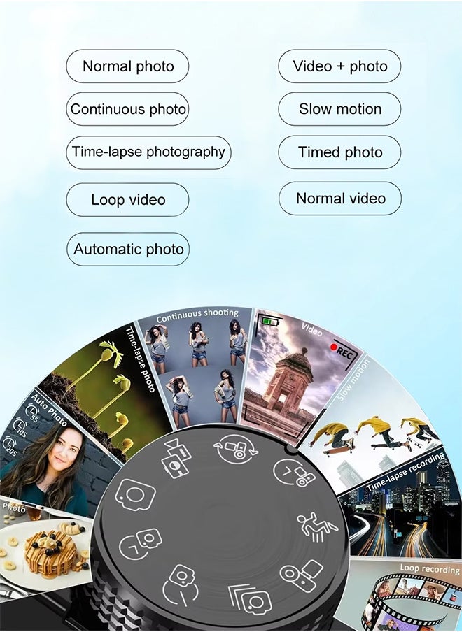 SJCAM 4K Digital Camera, 75MP Cameras for Photography with 18X Optical Zoom & Autofocus, WiFi Vlogging Camera , Dual-Lens, 2 Batteries, 128GB Card & Flash, Best Cameras for Content Creators  - Image 4