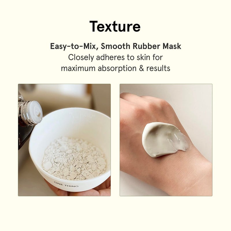 ONE THING Collagen Modeling Pack 0.7 Oz * 7 Masks | Facial Powder Peel Off Mask for Hydrating Cooling Soothing Firming Skin, Refine Clean Pores, Glowy Radiant Glass Skin | Korean FaceMask - Image 4