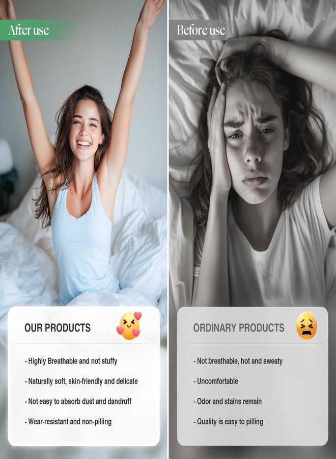 GroundBam Silver Infused Bed Sheets Set, Temperature-Regulating Fabric with Self-Cleaning Technology for 3X Freshness Sleep, Genuine 100% Organic Viscose Derived from Bamboo (TwinXL, Darkgray) - Image 3