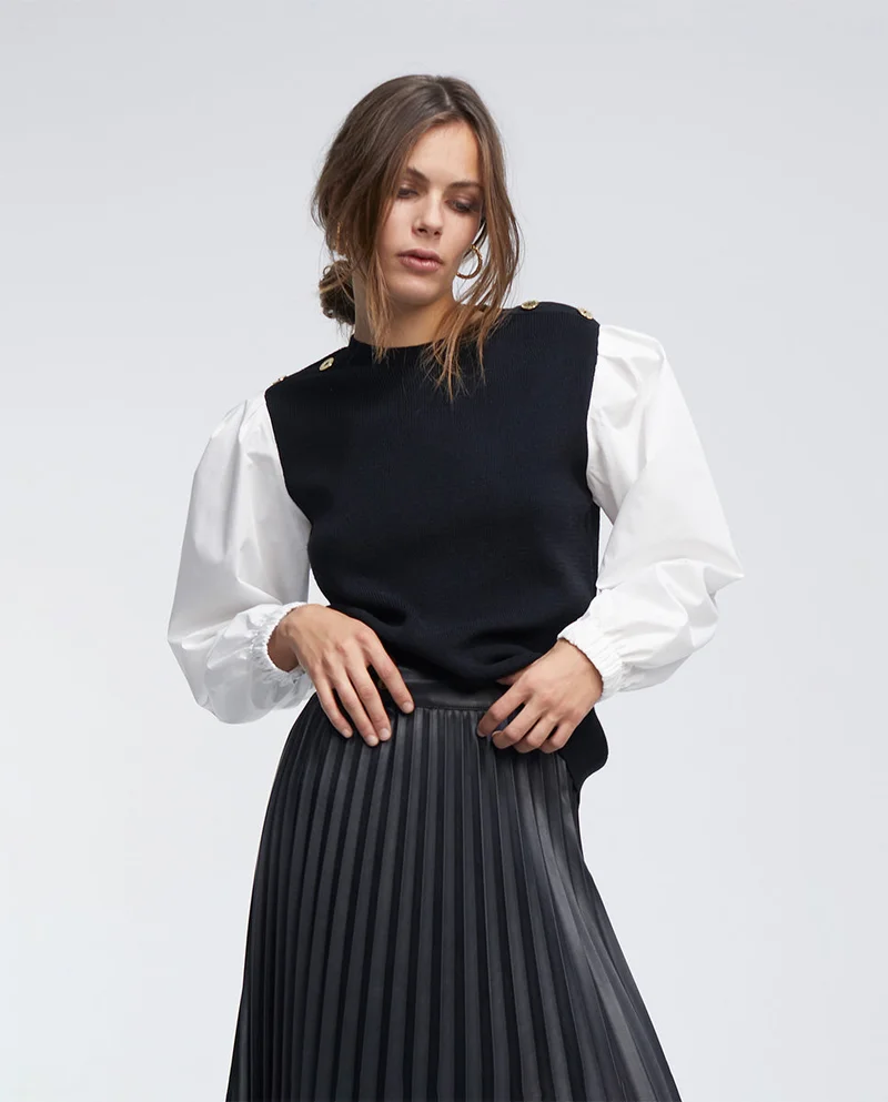 Lola Casademunt Contrast sweater