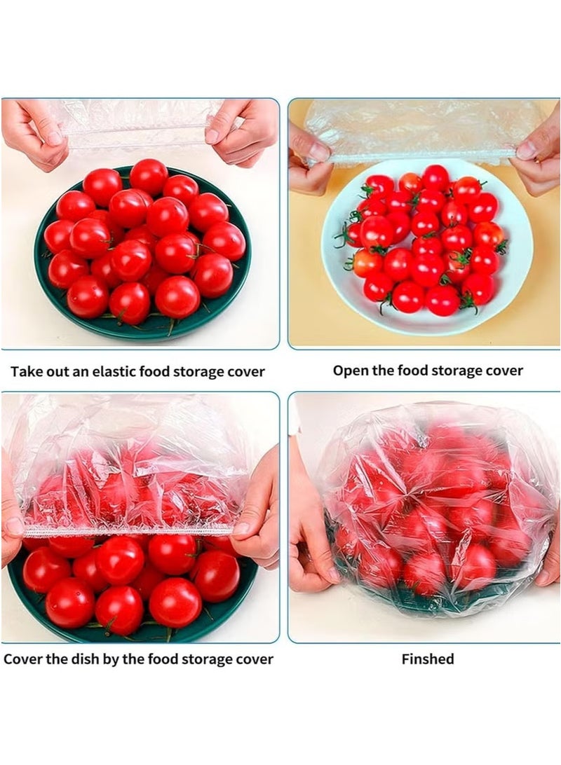 100 Fresh Food Bags, High Quality, Food and Dish Storage for Leftovers, Shrinkable, Flexible Bag for Fruit, Vegetable, Meat - Image 5