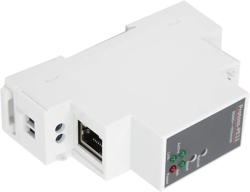 RS485 to Serial Server Rail Mounting Ethernet Network Module 9-50VDC 10W, with RS485 to 10/100M Ethernet Conversion for M3 MCU - Image 4