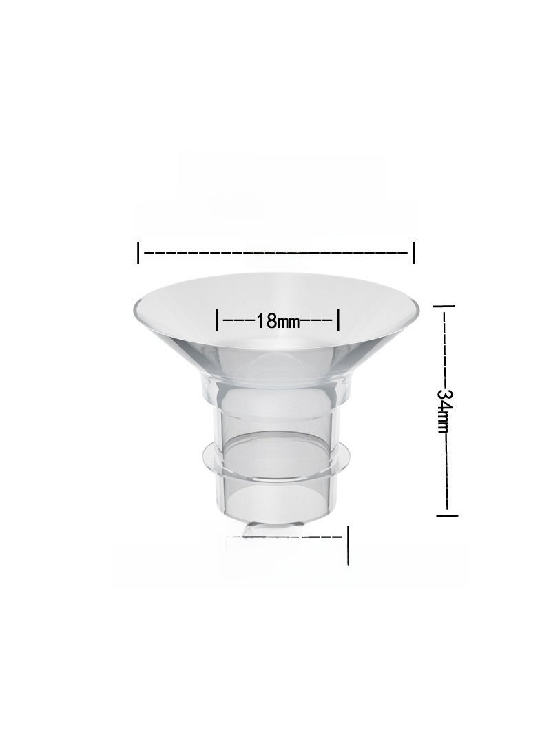 Generic Breast Pump Flange Adapter Wearable Reducer 18mm converter 