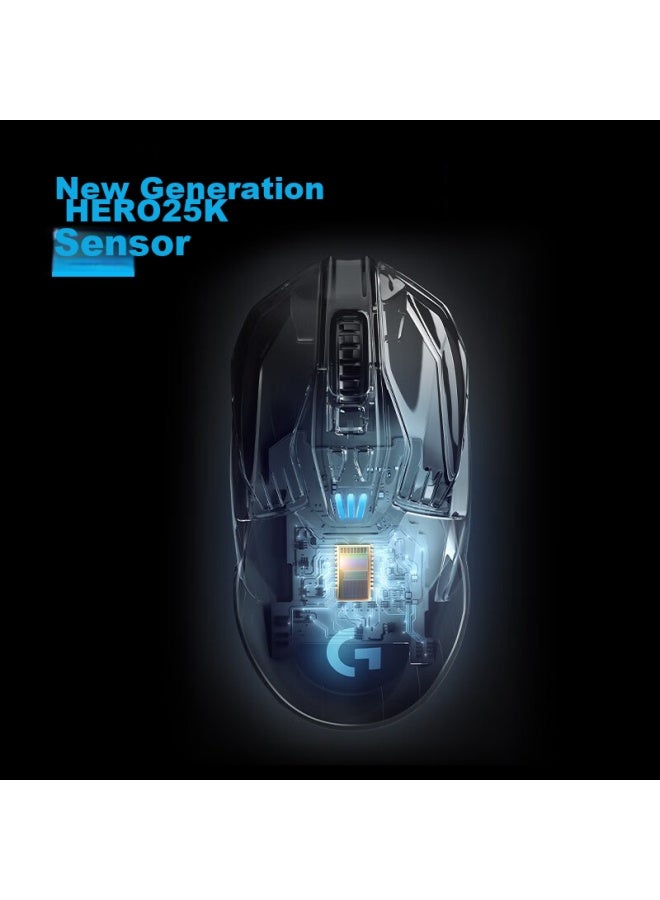 G Logitech G903 Lightspeed Upgraded Version, Wireless Gaming Mouse, Rgb, Upgraded Hero Sensor, Pubg Lol Mouse, Left-handed Mouse, Right-handed Mouse - Image 1