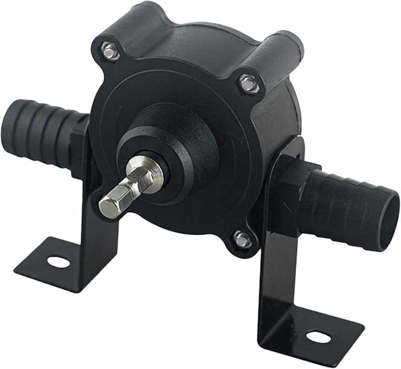 مضخة نقل المياه والزيت المحمولة بالتدريبات للمنزل وحديقة الورشة - Image 2