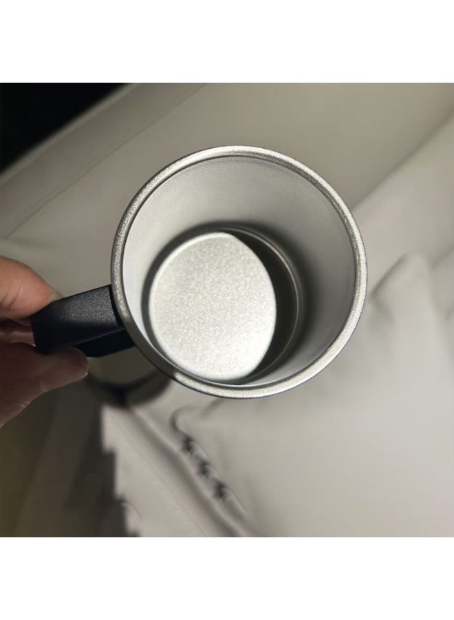 Manful Stainless Steel Matte Black Mug 350ML - Image 2