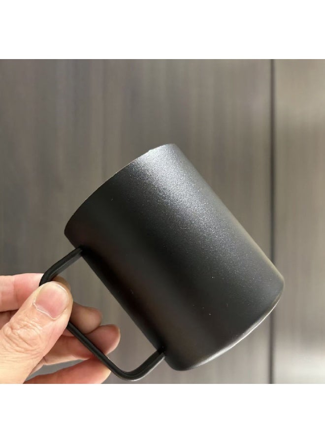Manful Stainless Steel Matte Black Mug 350ML - Image 3