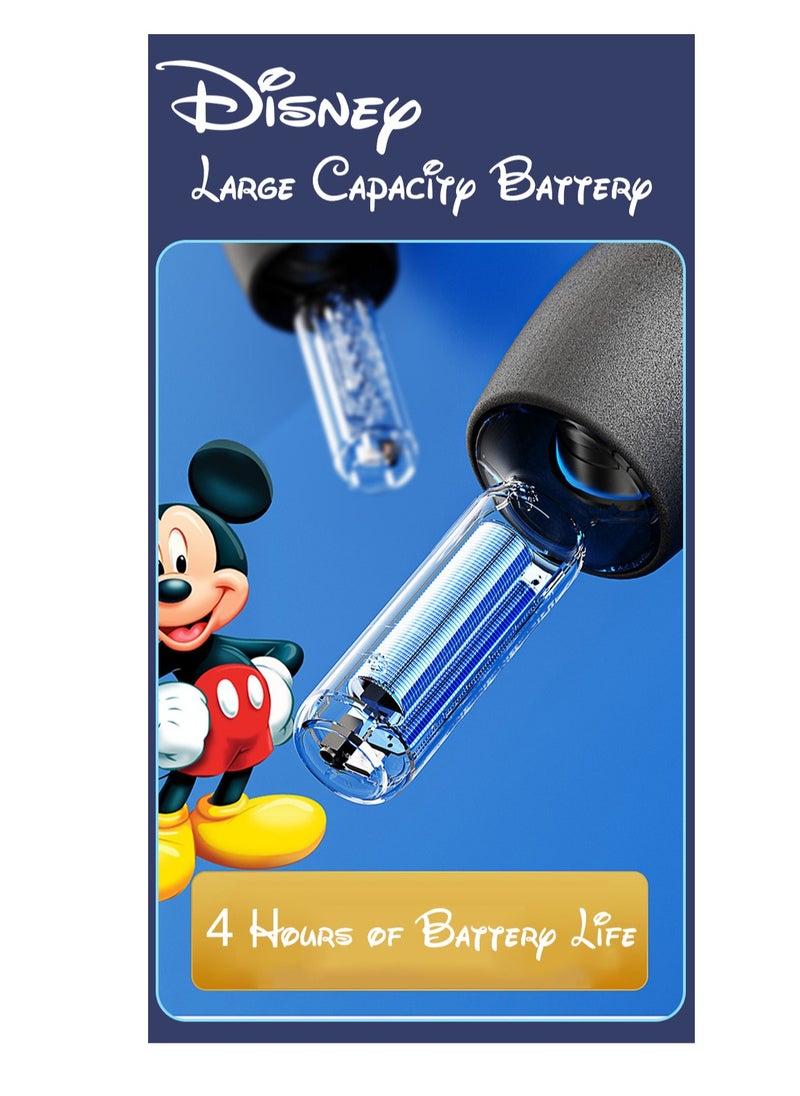 Disney Mickey Mouse Microphone Bluetooth Speaker Large Volume Karaoke Audio Player with Sound Effects