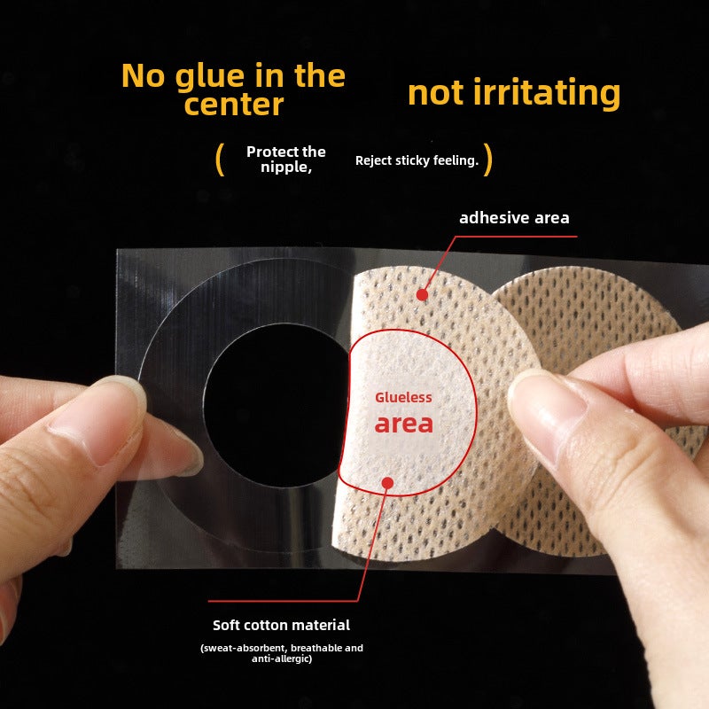 Mens Marathon Nipple Covers Running Sports Invisible matte translucent - Image 4