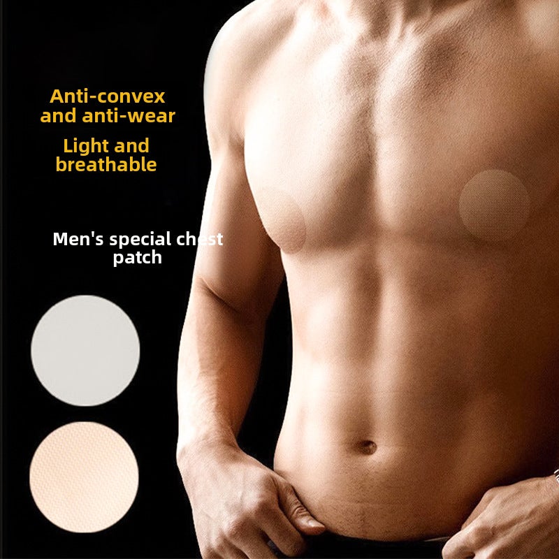 Mens Marathon Nipple Covers Running Sports Invisible matte translucent - Image 3