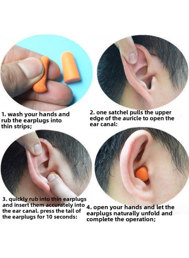 Optional Color Soundproof Dormitory Anti-noise Earplugs Silicone Swimming Anti-snoring Boxed Earplugs Foreign Trade-Color:Jelly Light Pink-(hot Selling) 5 Pairs Affordable Pack