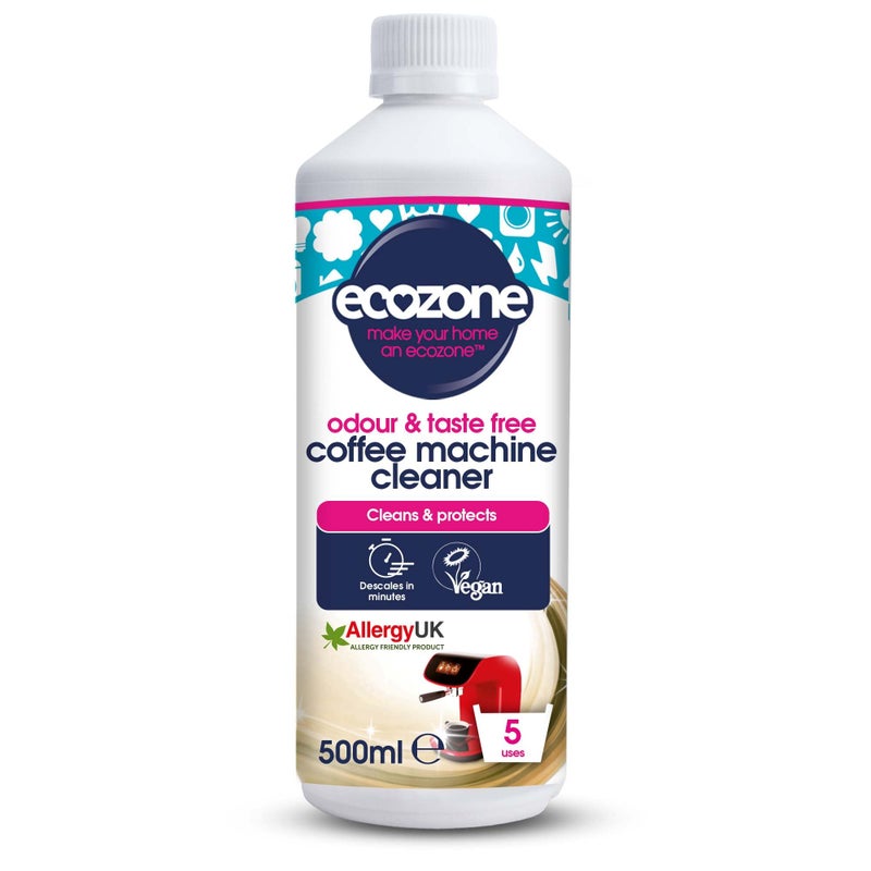 Ecozone Coffee Machine Cleaner & Descaler (500ml) - Image 5