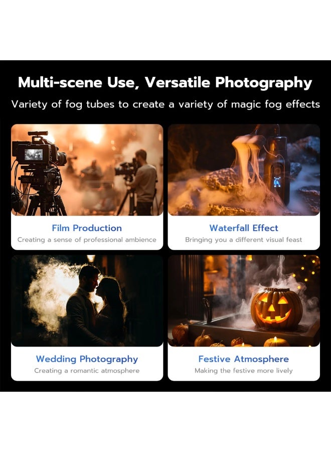 TELESIN Replacement Fog Oil Tank for TELESIN C40 Fog Machine – Durable Smoke Liquid Container, Leak-Proof, Easy Refill, Transparent Design - Image 3