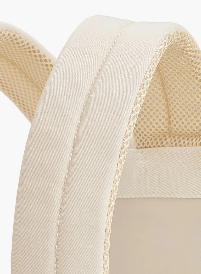 Missy BEIGE Solid Backpack With Adjustable Shoulder Straps for Women | Best Price UAE