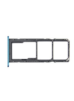 Replacement Sim Card Tray Holder for Huawei Y7A Blue