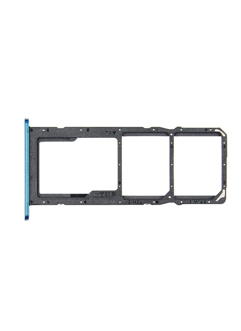 Generic - Replacement Sim Card Tray Holder for Huawei Y7A Blue - Image 1