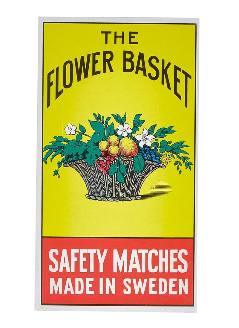 ALSAQER 5 Pcs Flower Basket Safety Match Box Big-| Matches Large  - Image 2