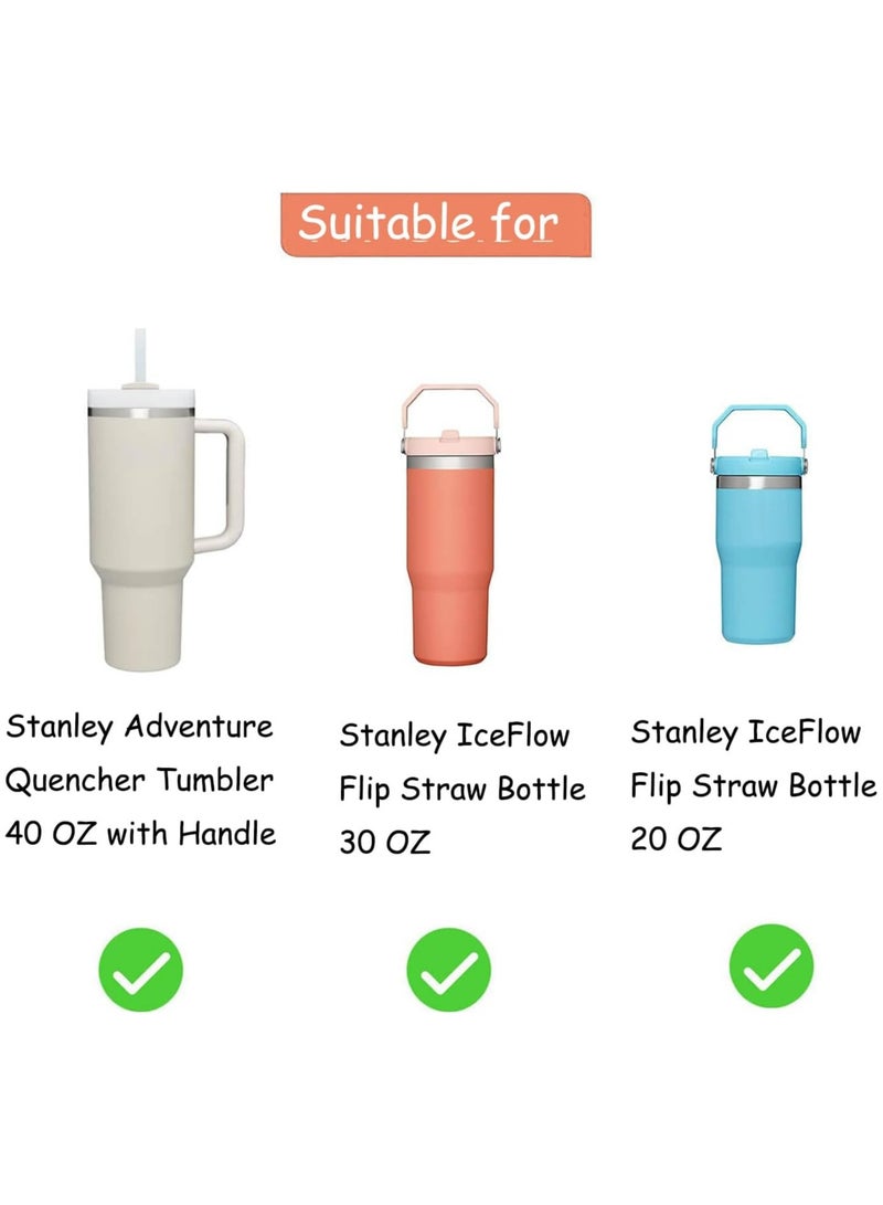 Oasisgalore 4 Pack Silicone Protective Boots for Stanley 40 Oz Tumbler - Anti-Slip Bottle Accessories  - Image 2